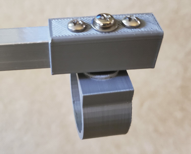 Tiller extension connecting piece