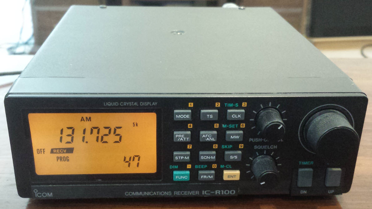 Icom R100 receiver