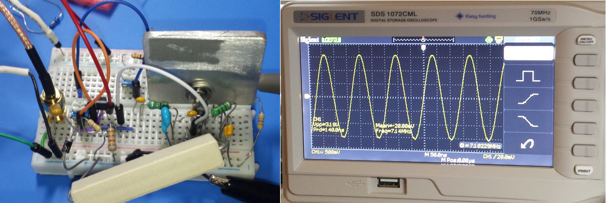 Breadboard amplifier