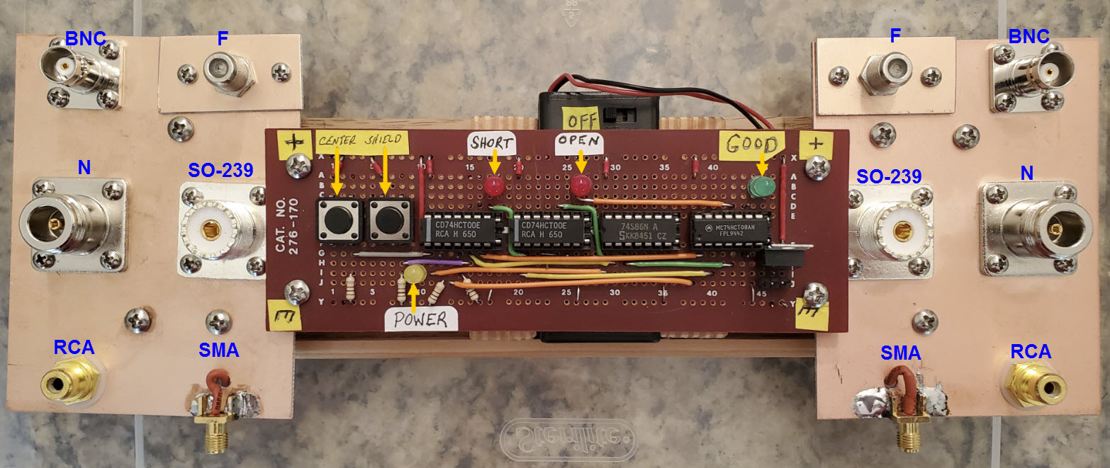 Coax Continuity Tester