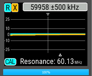 Rig Expert Antenna Analyzer Screen Shot