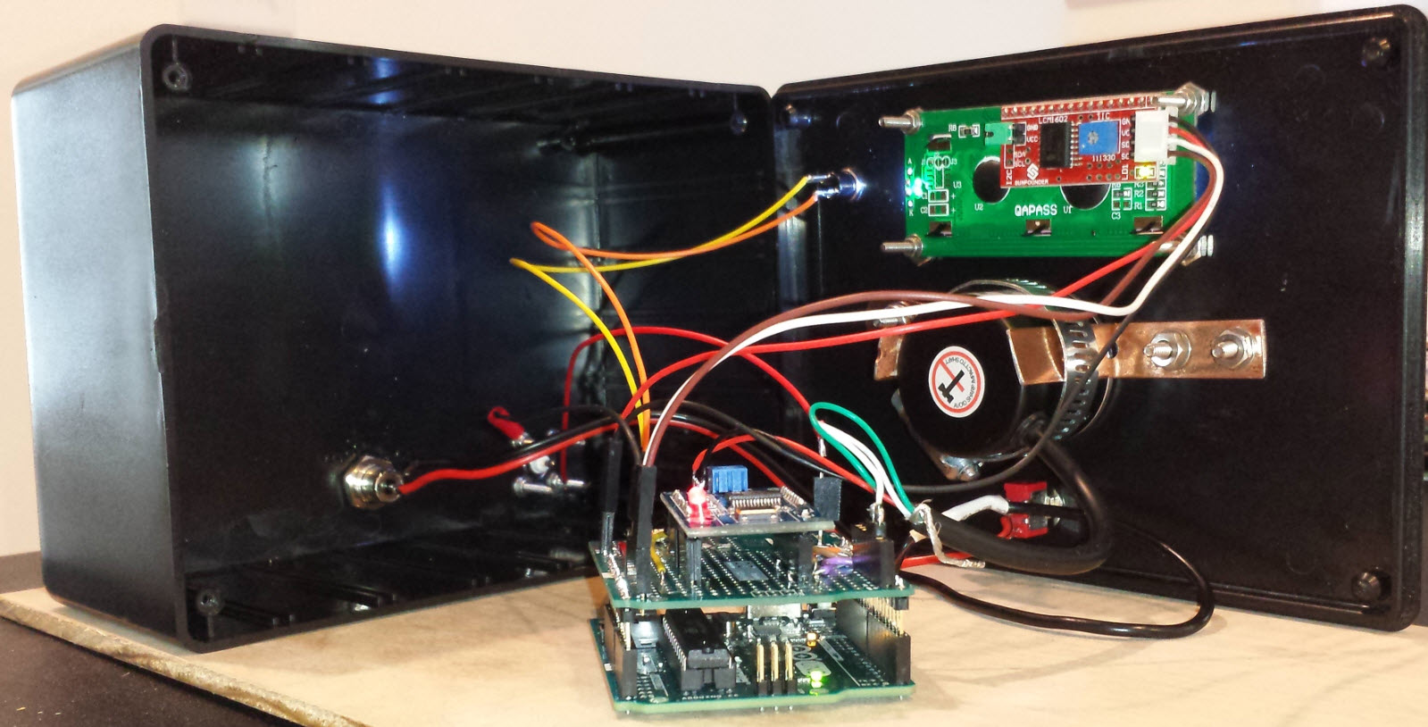 Rotary Encoder Mount (Red Green method)