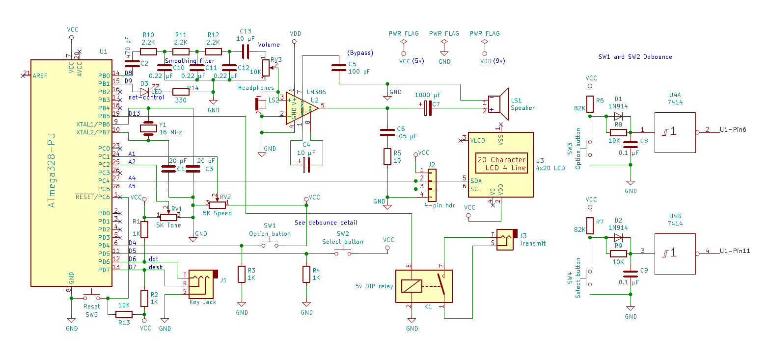 MOAK redesign without Arduino or oscillator
