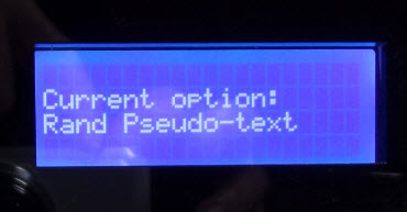 Pseudo-text Option