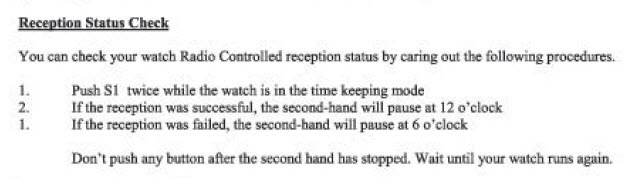 MFJ watch status check