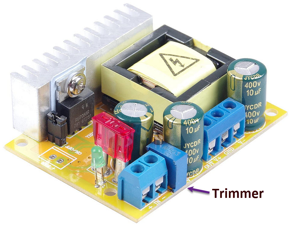 DC - DC Power Supply (Amazon image)