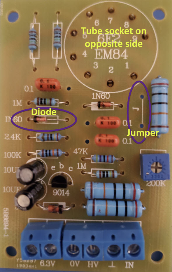 PCB with ambiguous markings