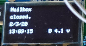 Mailbox notification display