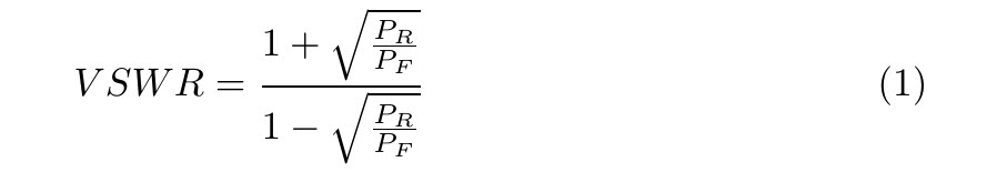 VSWR in terms of power