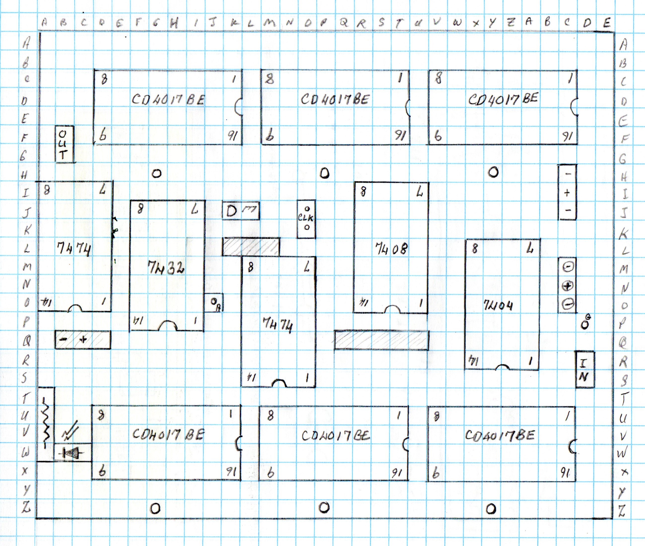 Divider board layout (planned)