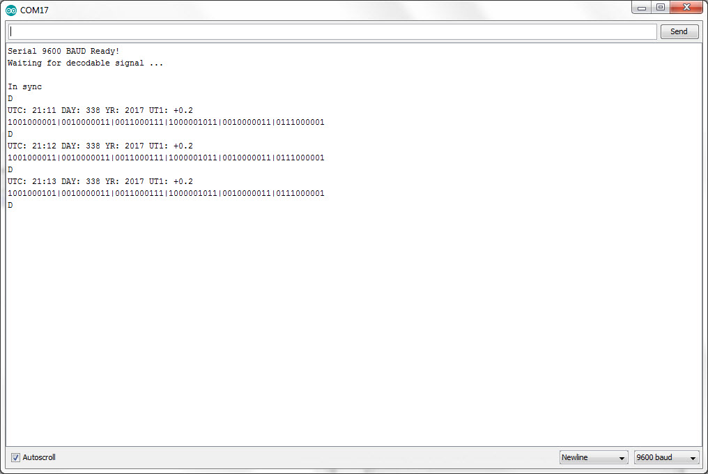 Valid daylight decodes